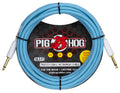 Pig Hog Hex Silent Cable 18,6Ft 5,67m Daphne Blue