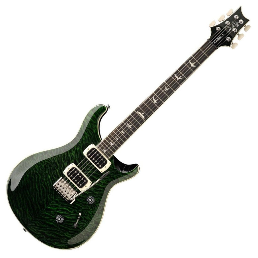 Prs SE Custom 24 Teal Black Quilt Top