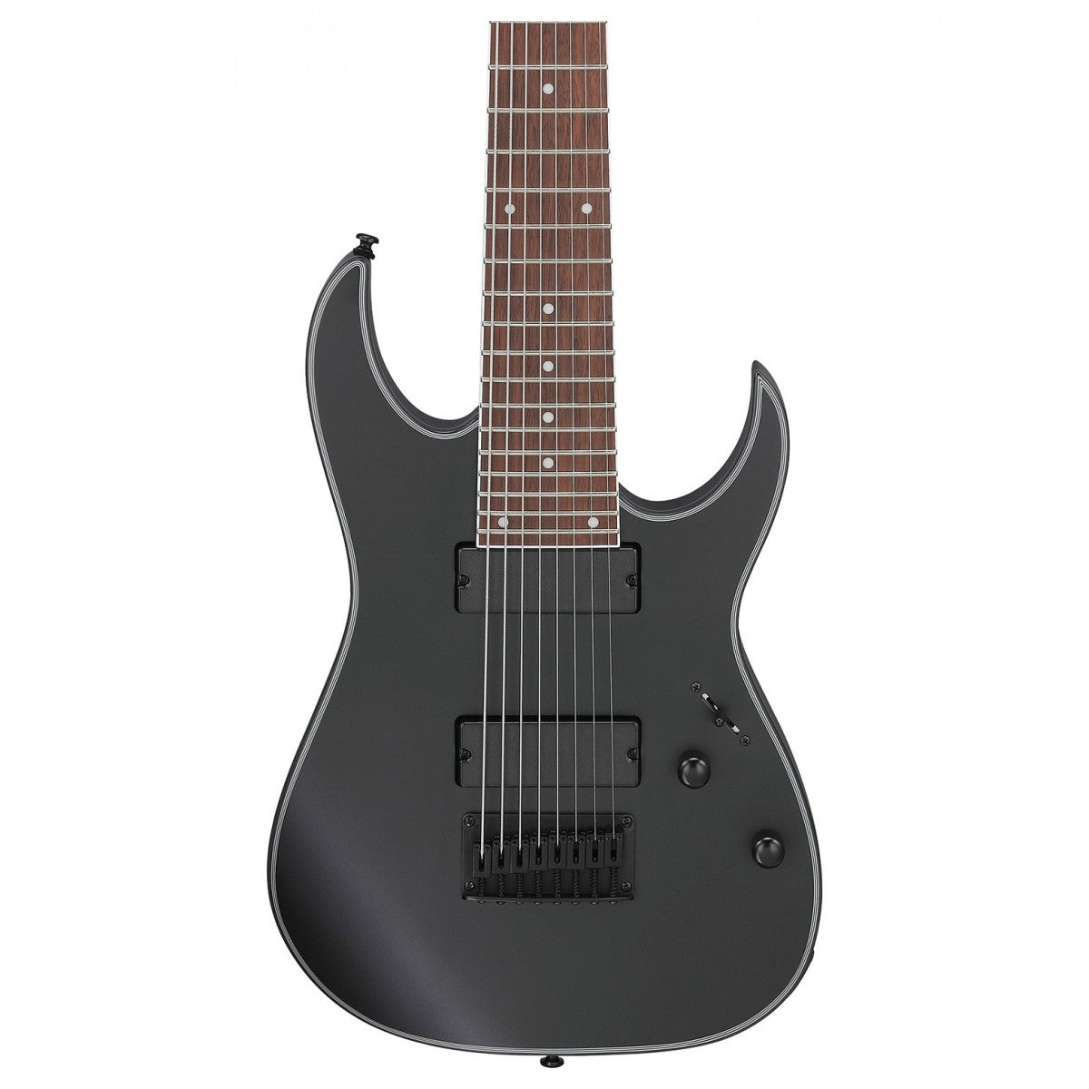 Ibanez Rg8EX Black Flat Chitarra Elettrica 8 Corde