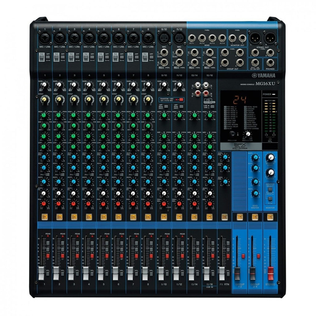 Yamaha Mg16XU Mixer Stereo 16 Canali