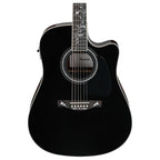 Ibanez AW391RCE-BKH Black Natural High Gloss Top