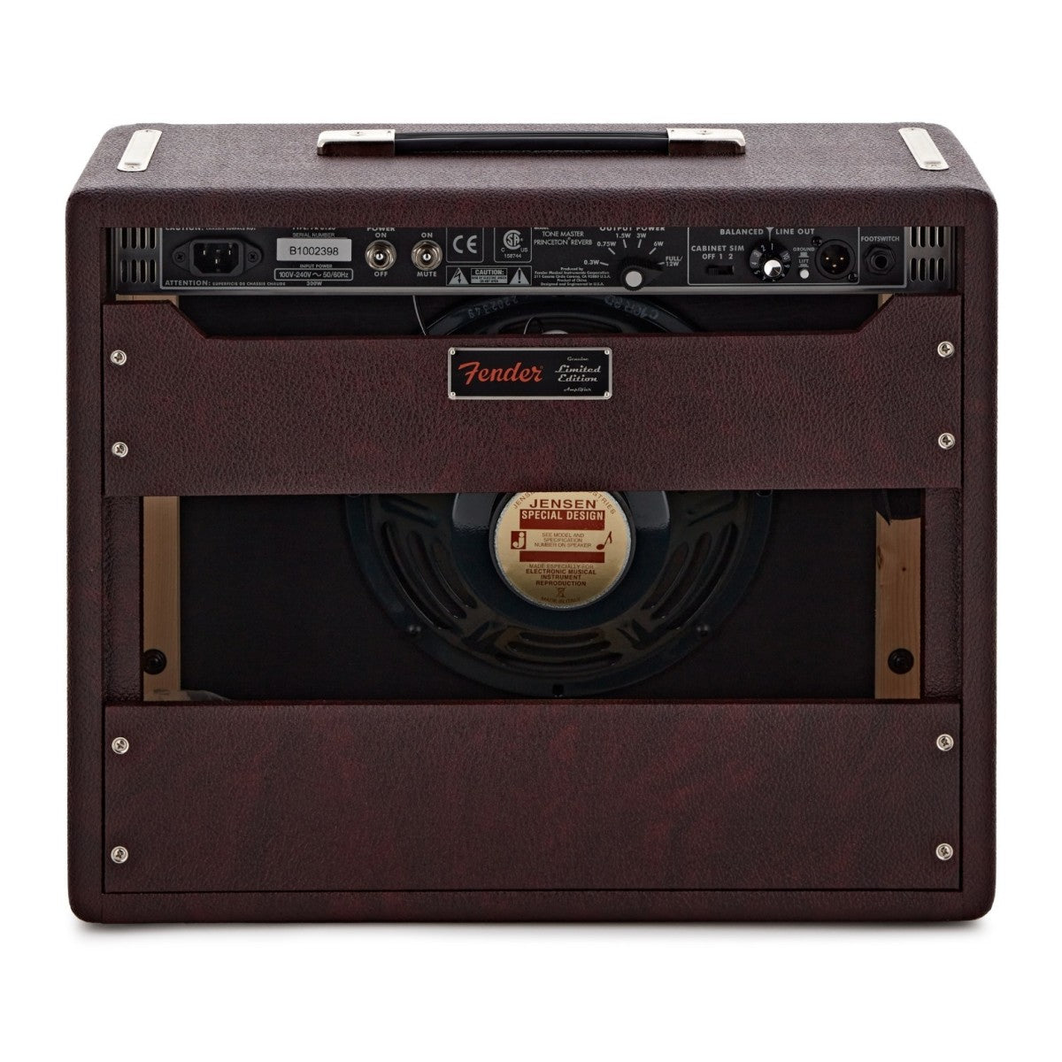 Fender Tone Master Princeton Reverb Wine