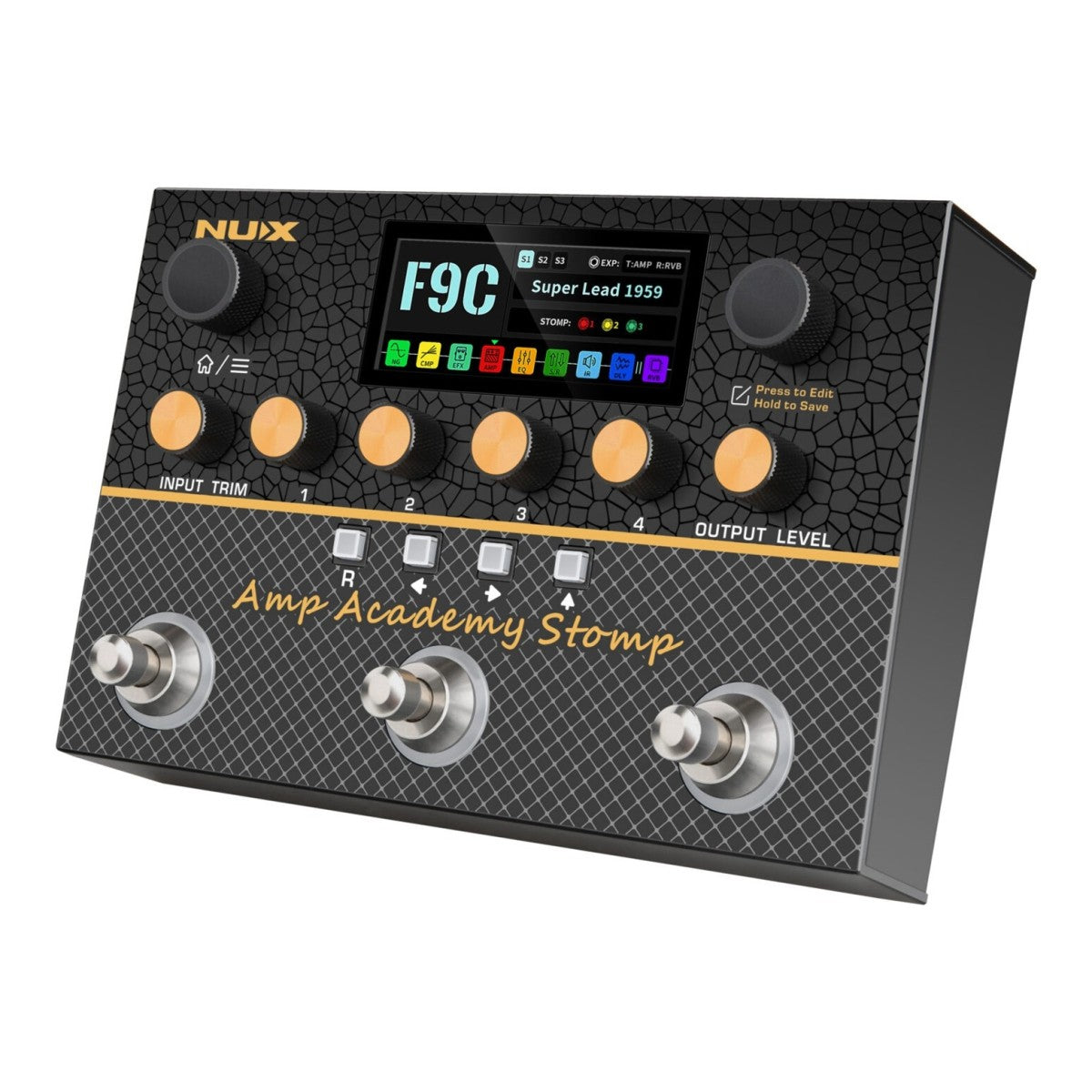 Nux Academy Stomp Pedale Modeler