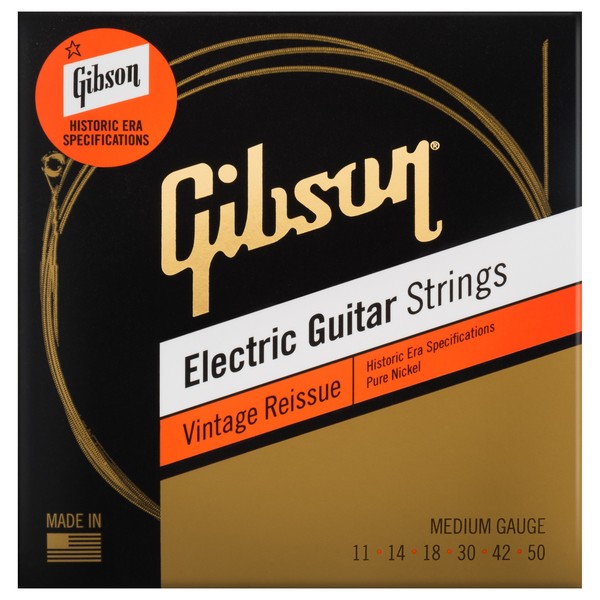 Gibson Vintage Reissue Nickel Muta per Chitarra Elettrica 11-50