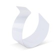 Taylor Pickguard 5' Static Rosette Transparent