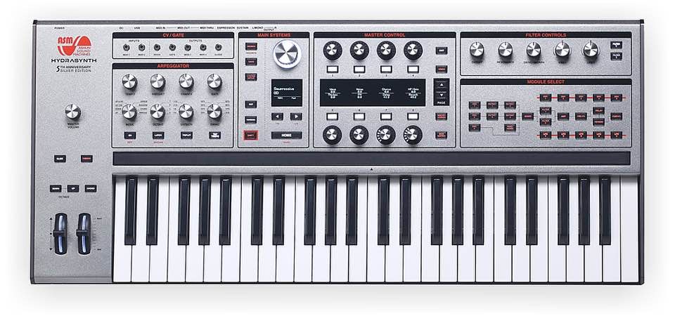 Asm Hydrasynth Keyboard 5Th Ann. Silver Ed.