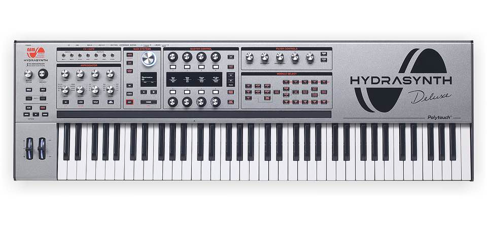 Asm Hydrasynth Deluxe 5Th Ann. Silver Ed promo