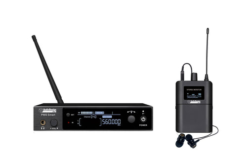 Audiodesign Sistema In Ear Monitor Stereo Wireless UHF