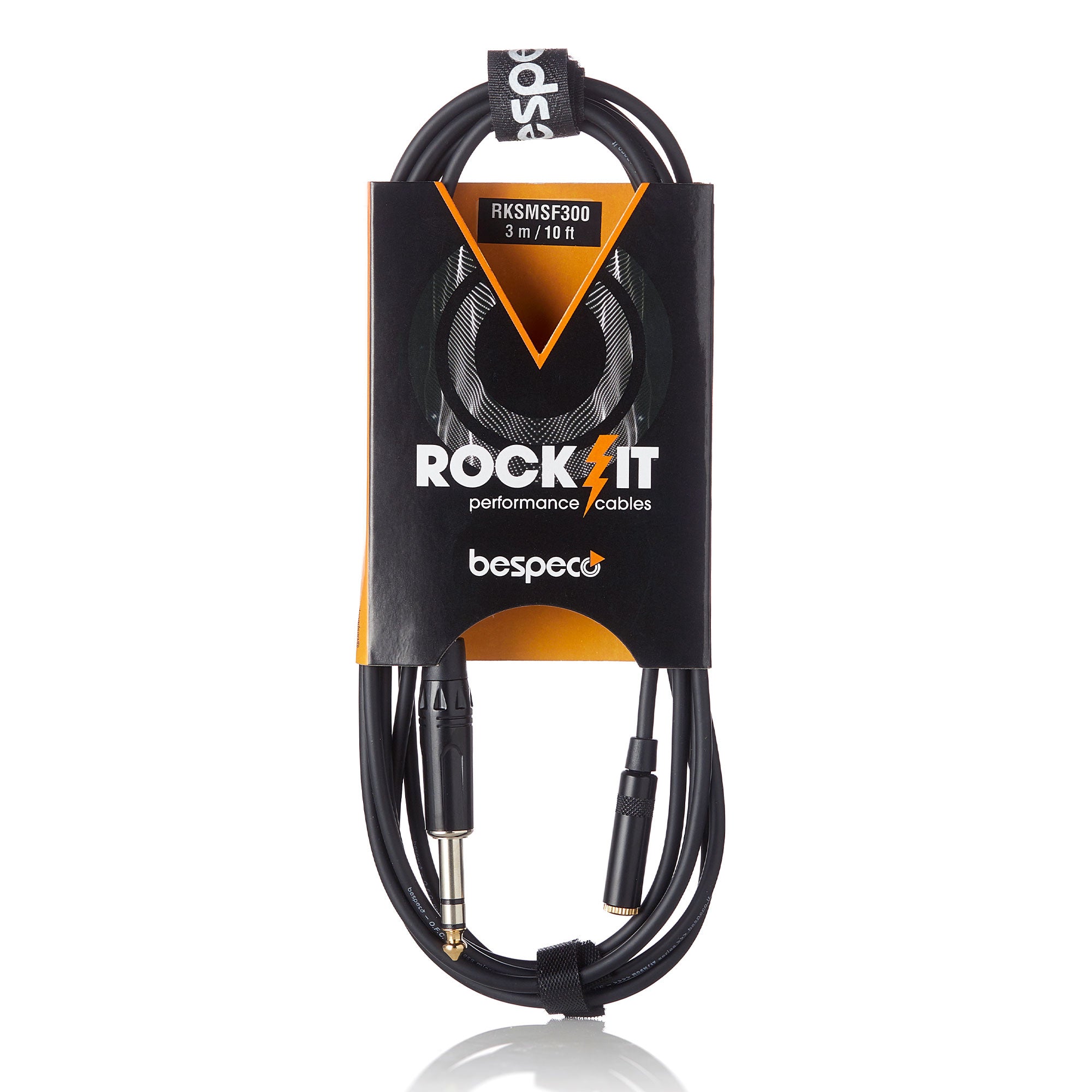 Bespeco Cavo per Prolunga Cuffie jack Ø 6,3 mm stereo presa jack Ø 3,5 mm M1,5