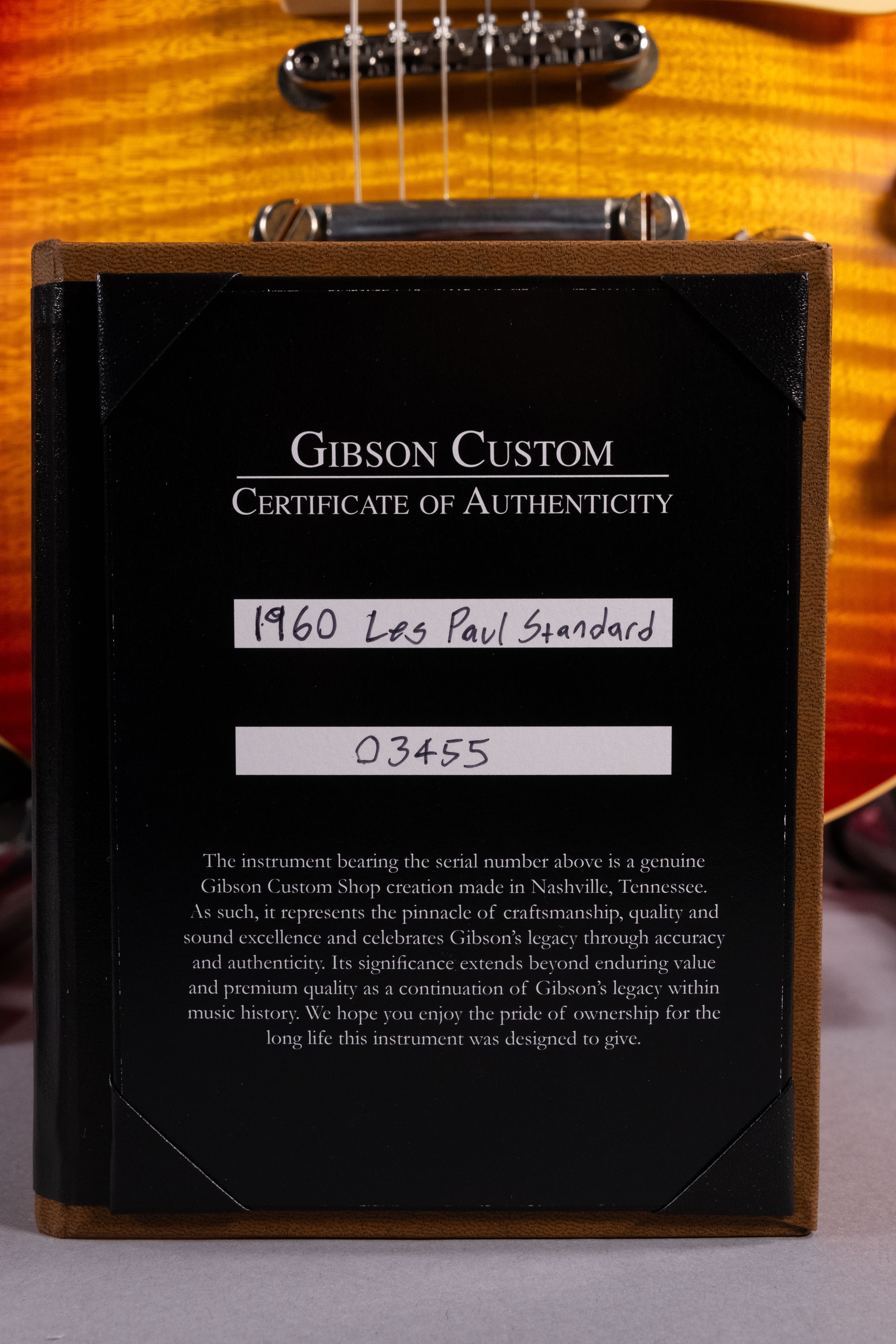 GIBSON Gibson 1960 Les Paul Standard Vos Reissue Washed Cherry Sunburst USATA