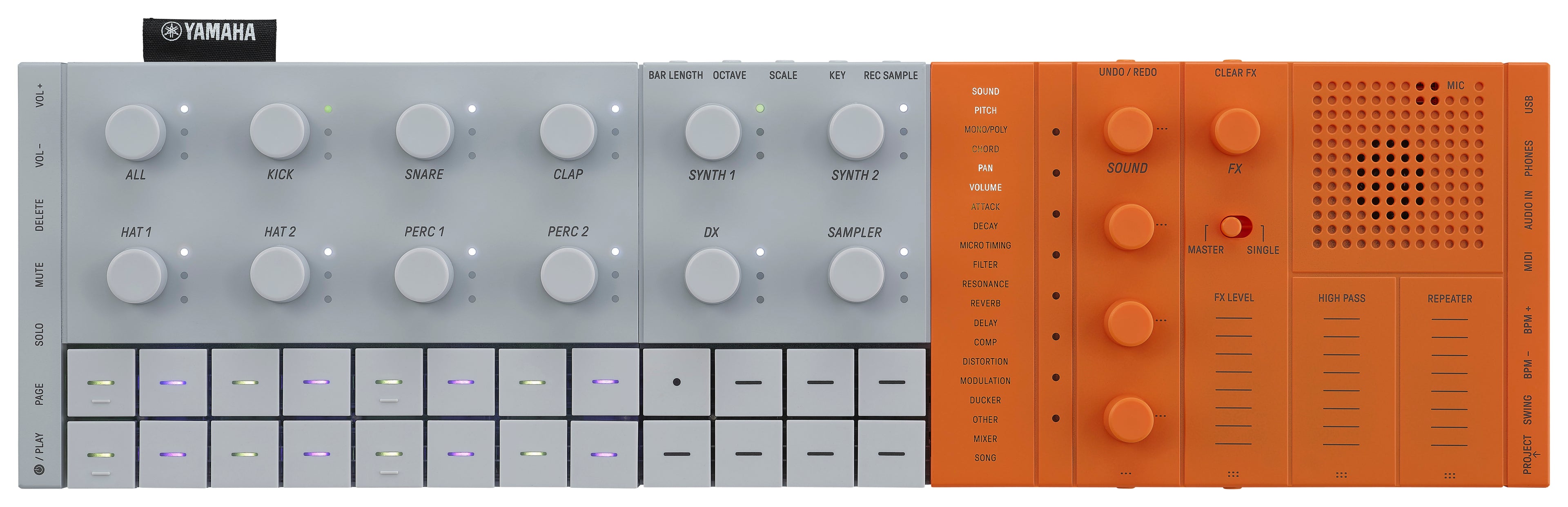 YAMAHA SEQTRACK ORANGE