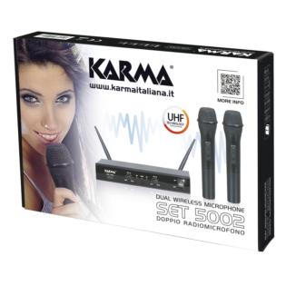 Karma Doppio Radiomicrofono Palmare UHF