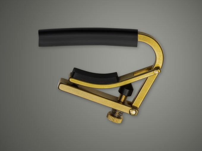 Shubb C3 Brass Capotasto Per Chitarra Acustica 12 Corde