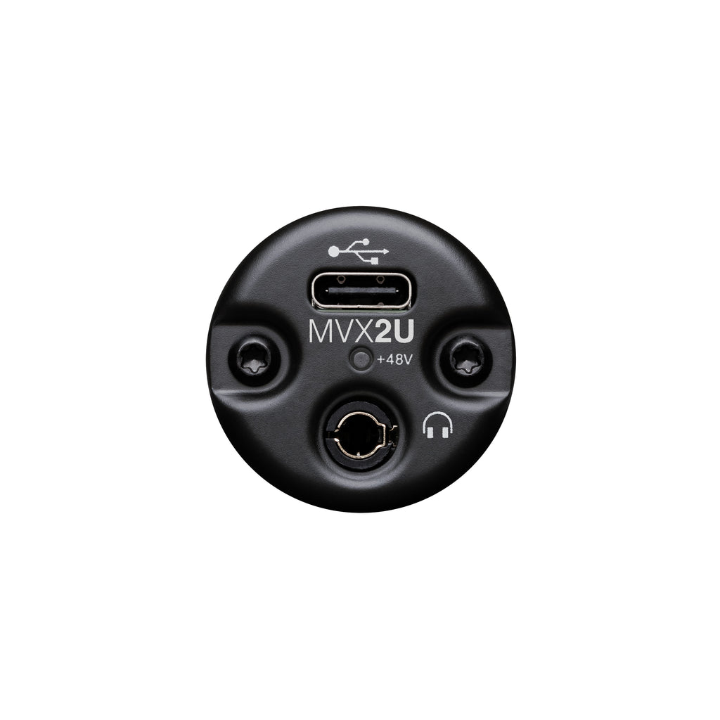 Shure MVX2U Gen 2 - Interfaccia Audio USB C per microfono, con DSP