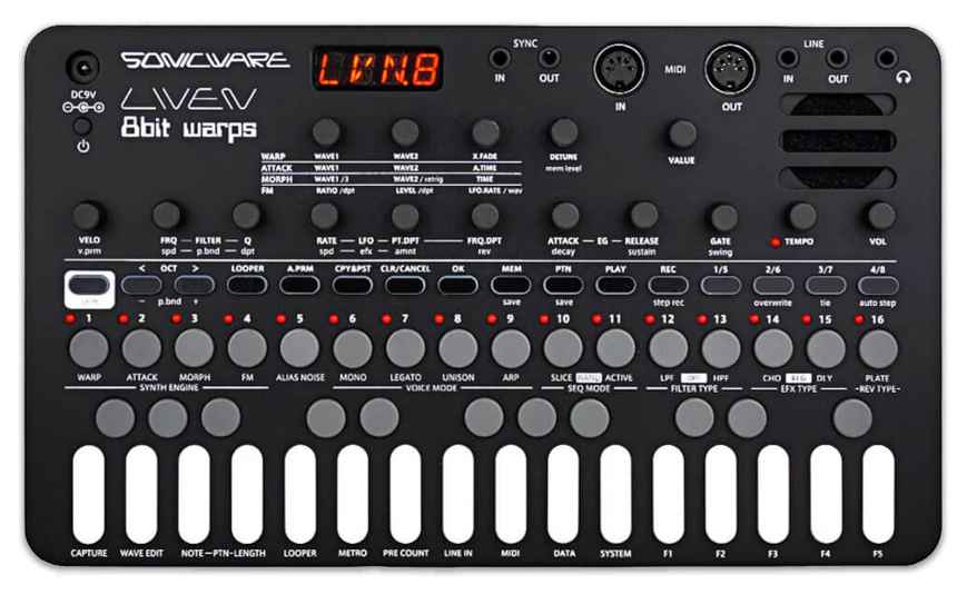 Sonicware Liven 8Bit Warps