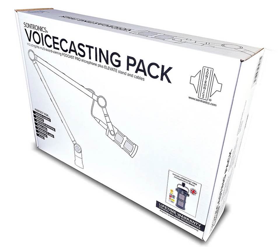 Sontronics Voicecasting Pack Blue Promo