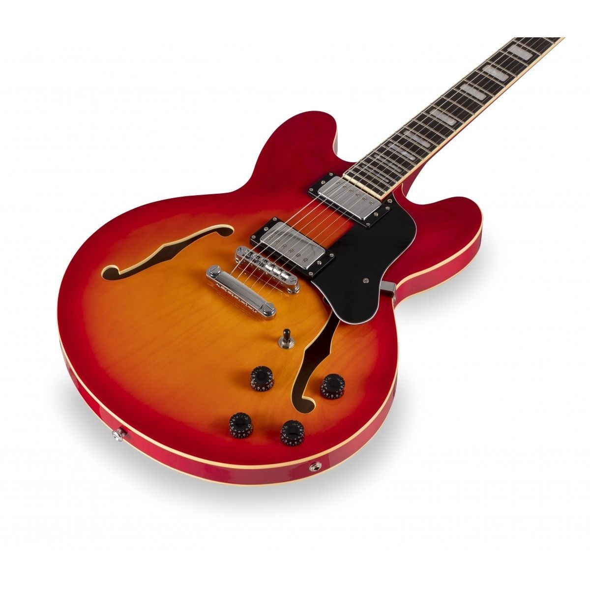 Sondsation Jazz Rooth H Cherry Sunburst Glossy Maple with Humbucker