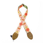 Souldier Daisy Maroon Guitar Strap