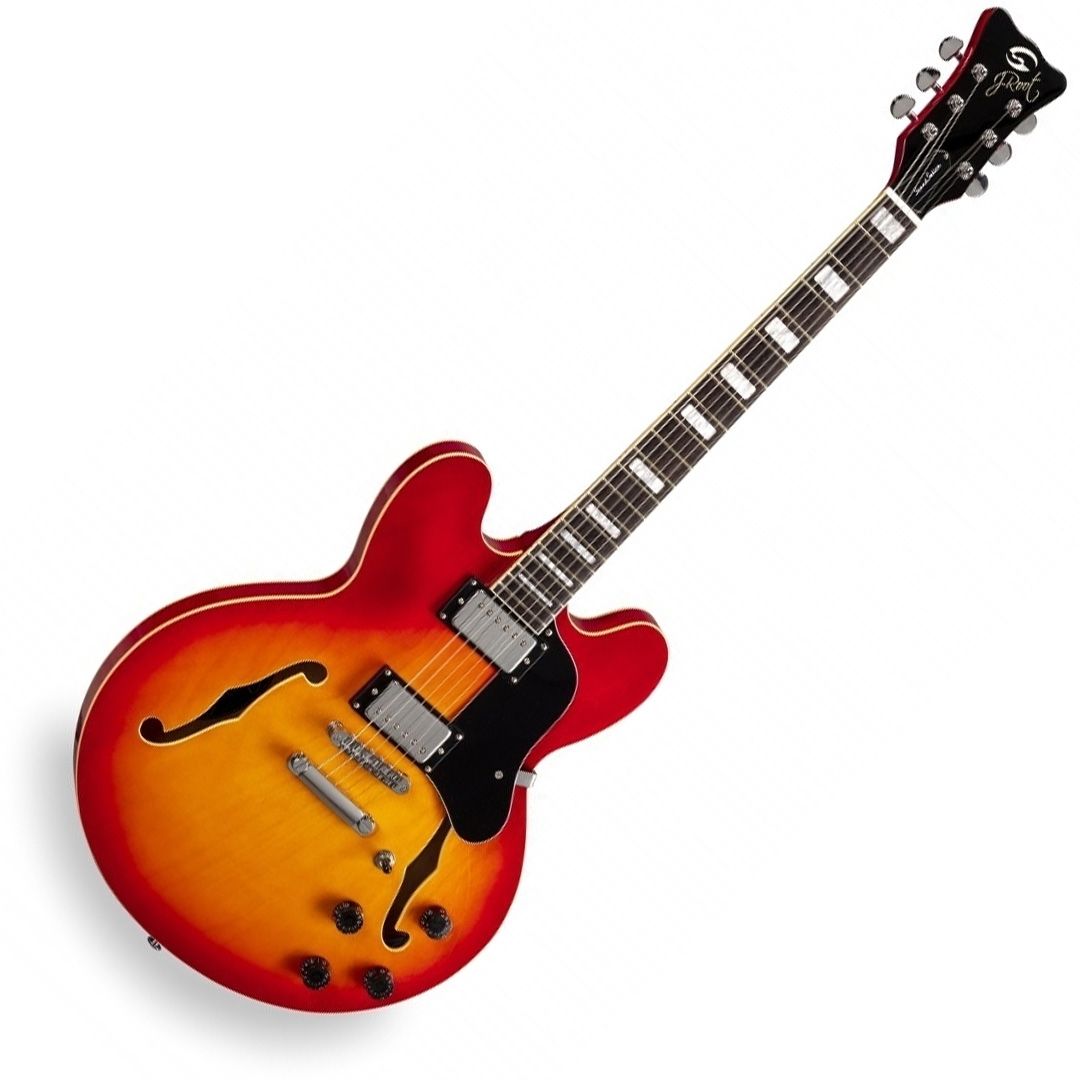 Sondsation Jazz Rooth H Cherry Sunburst Glossy Maple with Humbucker