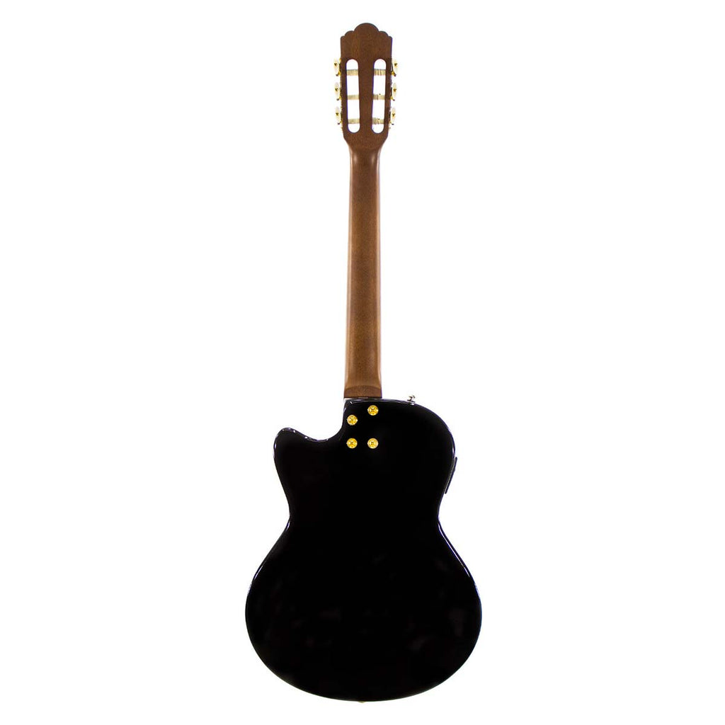 Stagg Chitarra Classica Solid Body Elettrificata Cutaway Natural