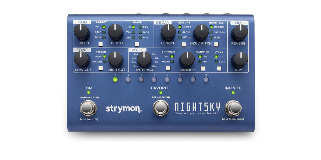Strymon Nightsky Riverbero Digitale