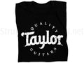 Taylor T-Shirt Aged Logo Black Extra-Large