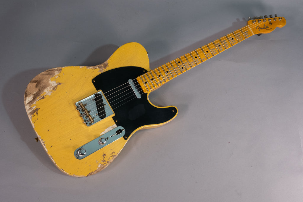 Fender 52 Telecaster  H. Relic Aged Nocaster Blonde USATA
