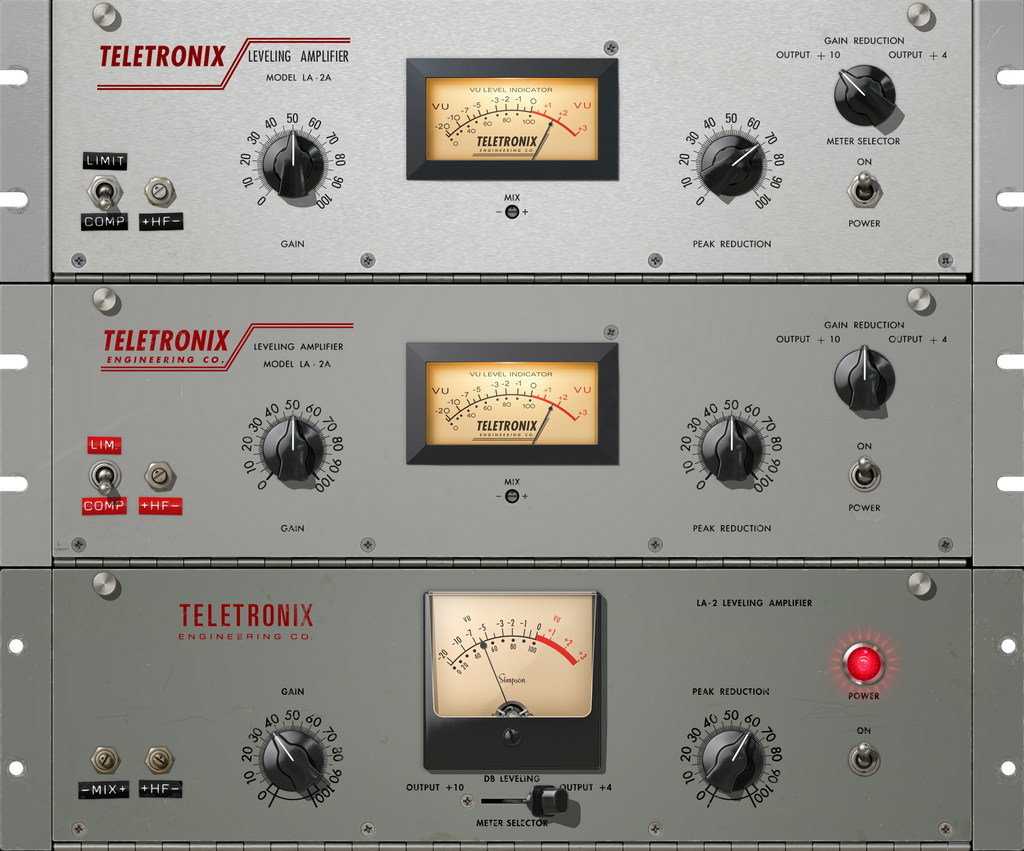 UNIVERSAL AUDIO Teletronix LA-2A Leveler Collection