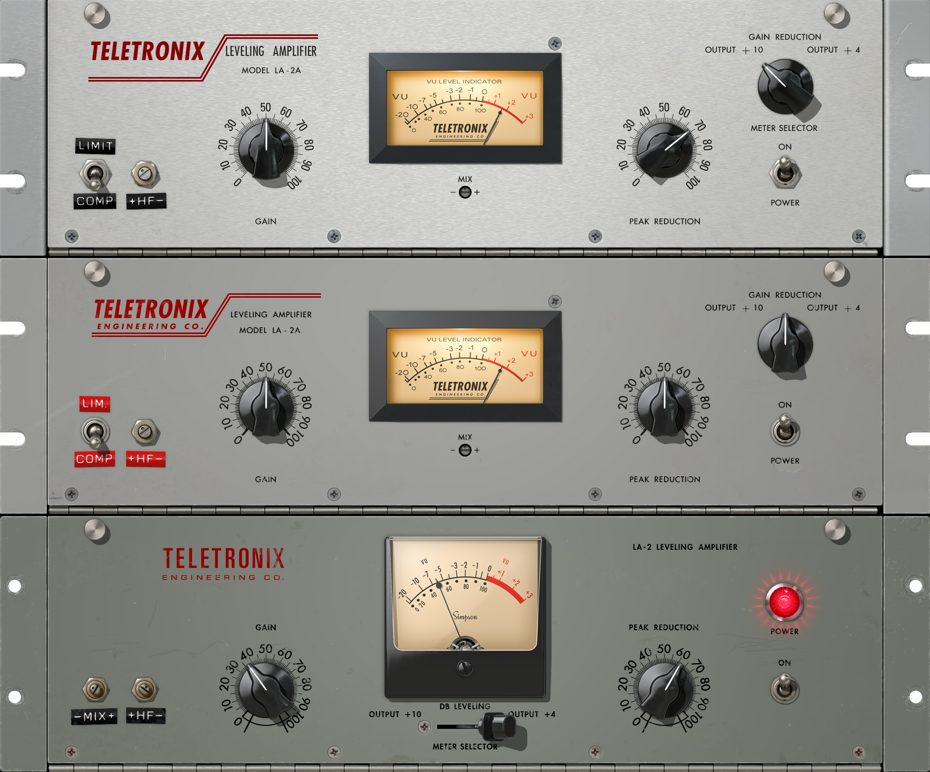 UNIVERSAL AUDIO Teletronix LA-2A Leveler Collection