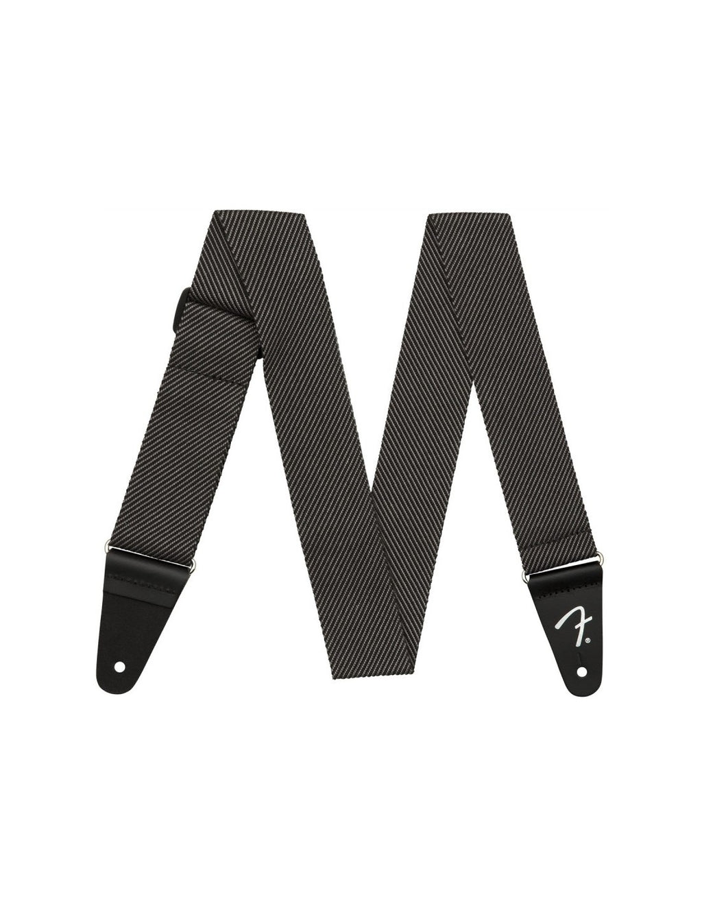 Fender 2' Modern Tweed Strap Grey Black Tracolla