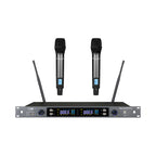 Zzipp Set Doppio Radiomicrofono a Gelato Uhf 2 x 48 Ch
