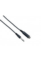 Bespeco ULB300 6.3mm Jack M Extension Cable with 6.3mm Jack F 3m