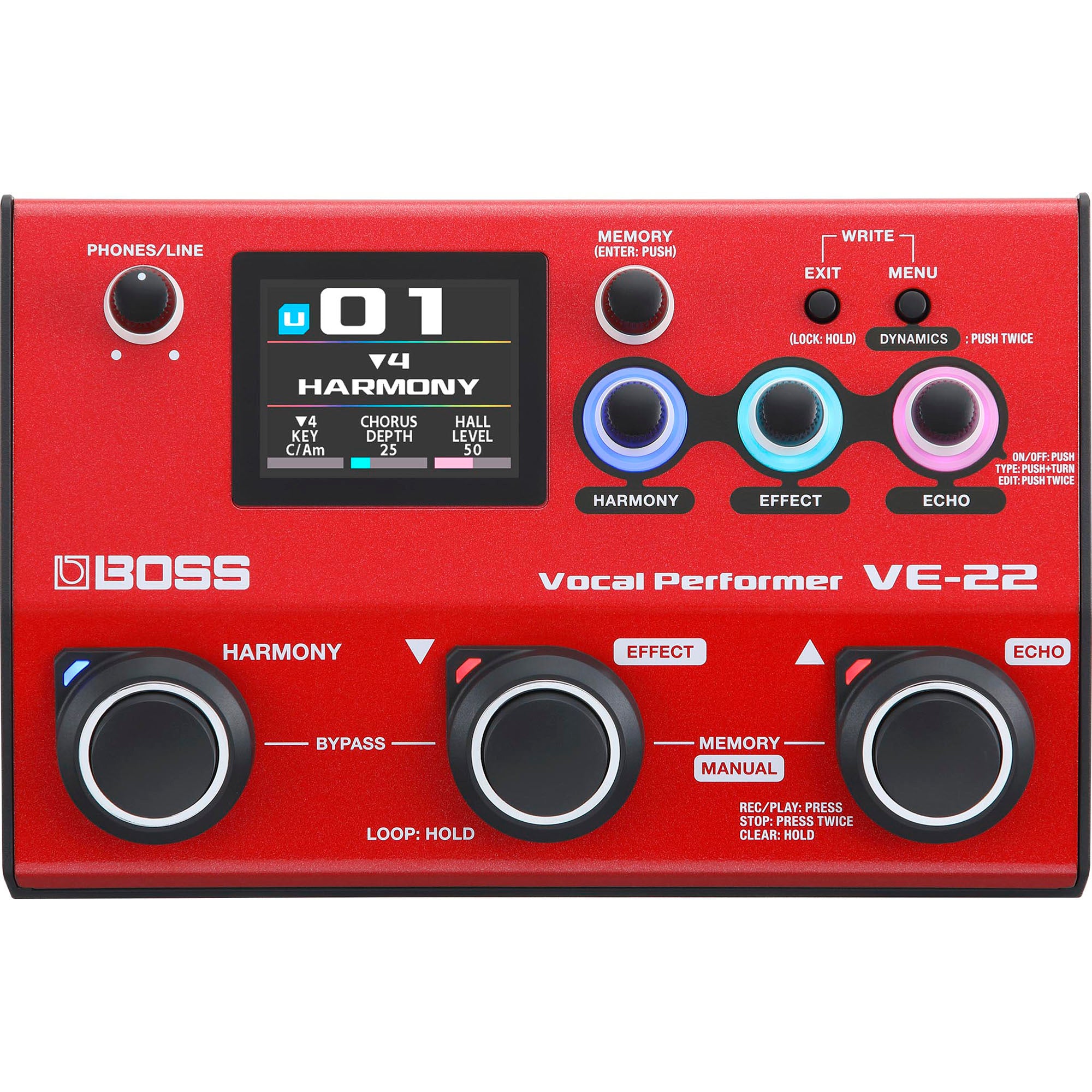BOSS VE-22 VOCAL PERFORMER