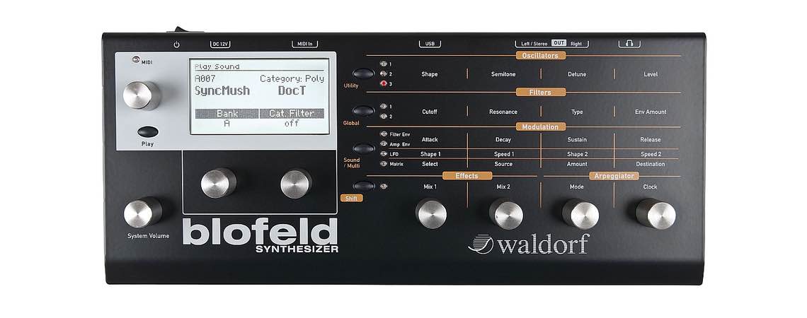 Waldorf Blofeld Black promo