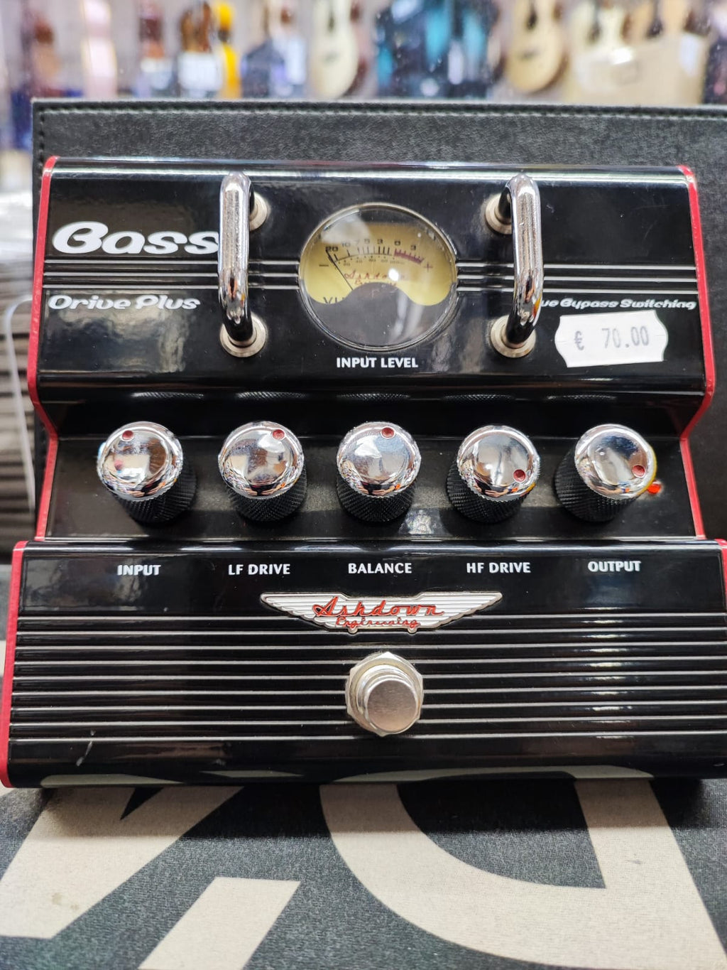 Ashdown Drive Plus Pedale Effetto Per Basso