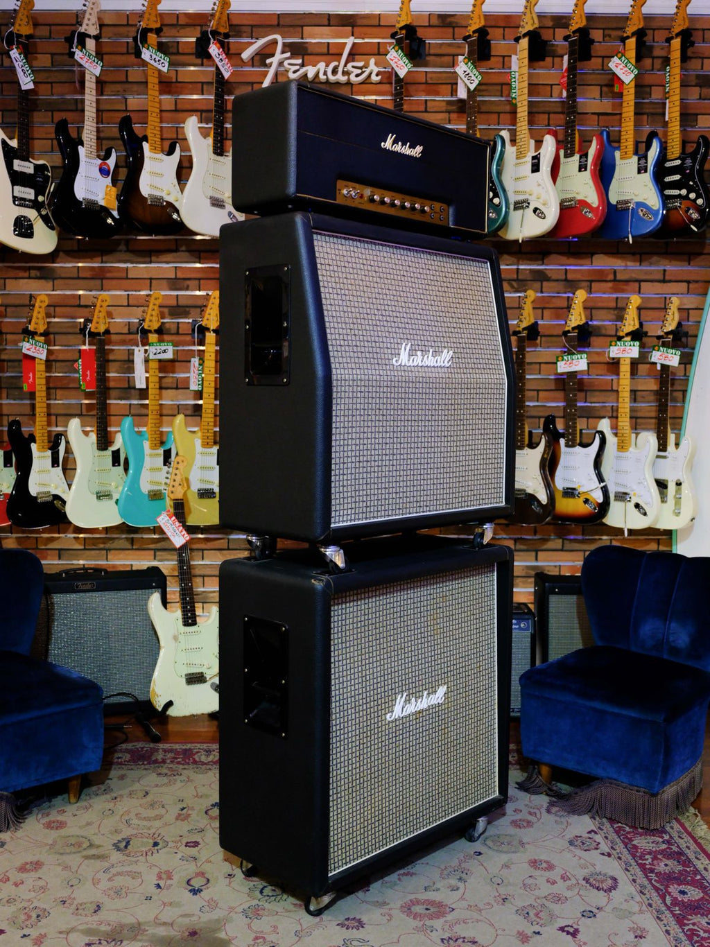 Marshall stack LEAD 100 - Diffusore slant+ dritto 1060AX usato