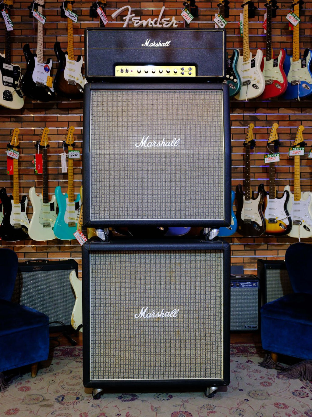 Marshall stack LEAD 100 - Diffusore slant+ dritto 1060AX usato