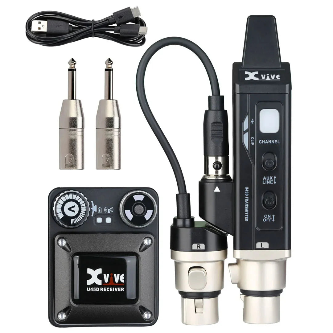 Xvive U45D Sistema Wireless per Monitor In-Ear Stereo