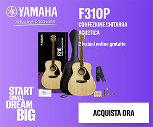 Yamaha F310P2 Chitarra Acustica Natural + Kit Accessori