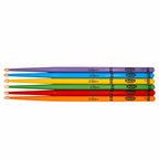 ZILDJIAN PZA ZKIDS 6 DRUMSTICKS + PAD, CRAYOLA