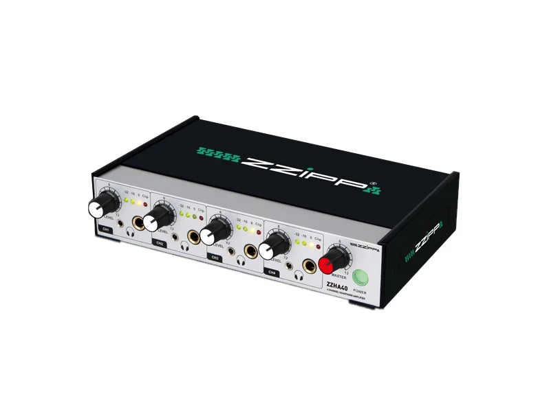 Zzipp Amplificatore per Cuffia 4 Canali