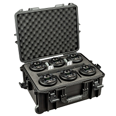 Cases for Lights and Instruments. Video
