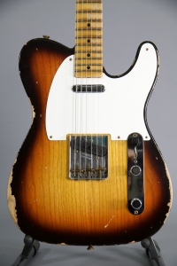 Fender Custom Shop Ltd 58 Telecaster Heavy Relic Faded Chocolate 3Tone Sunburst