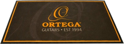 Ortega Orug Tappeto da Palco Antiscivolo Cm 140X80 Nero con Logo