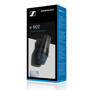 Sennheiser E 902 Microfono Dinamico per Cassa Batteria per Ampli Basso per Tuba