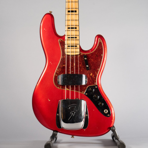 Fender Custom Shop 1968 Jazz Bass Journeyman Relic Mn Aged Candy Apple Red