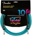 Fender Professional Series Instrument Cable Straight/Straight Mt3 Blue