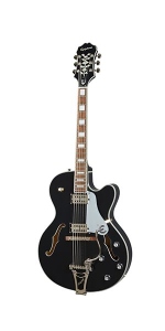 Epiphone Emperor Swingster Black Aged Gloss 