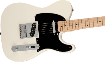 Squier FSR Bullet Telecaster Black Pickguard Olympic White