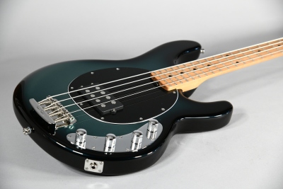 MusicMan StingRay 4 Special H Roasted Maple Neck Forest Green Pearl